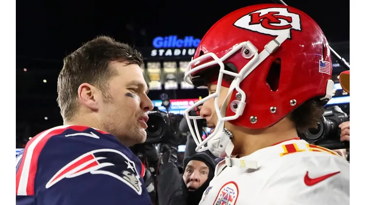 Tom Brady y Patrick Mahomes