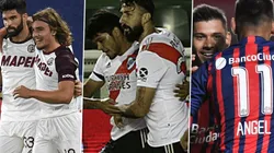 Lanús, River y San Lorenzo sonrieron este fin de semana.