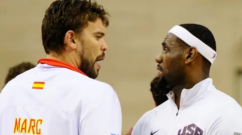 Marc Gasol y LeBron James