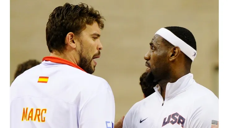 Marc Gasol y LeBron James