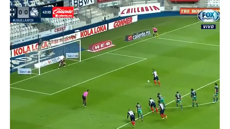 Gol de Nico Sánchez para Rayados.
