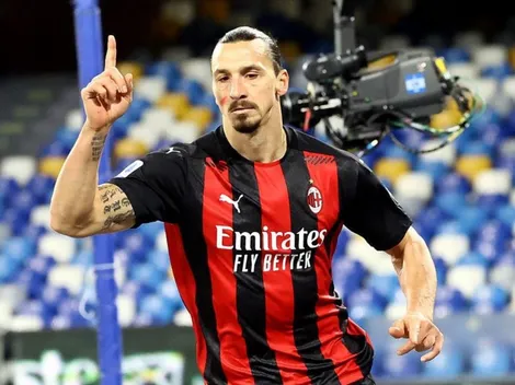 Zlatan apareció por el segundo palo y selló su doblete ante Napoli