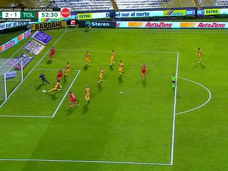 Hugo Ayala y un insólito autogol para darle vida a Toluca