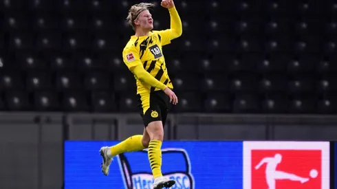 Demencial: Haaland firmó un póker de goles en poco más de media hora