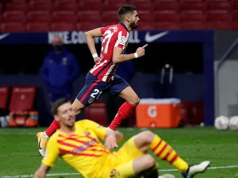 Barcelona tuvo un partido para el olvido y perdió 1 a 0 contra Atlético Madrid
