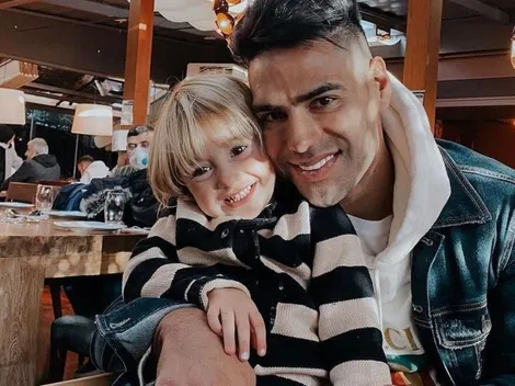 Morimos de ternura: Falcao consiguió a la mejor niñera para Jedediah