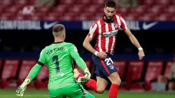 Video: Ter Stegen salió a cualquier lado, Carrasco lo dejó en ridículo y puso el 1 a 0
