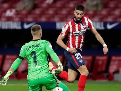 Video: Ter Stegen salió a cualquier lado, Carrasco lo dejó en ridículo y puso el 1 a 0