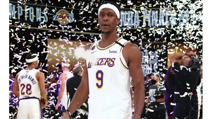 Rondo jugó dos temporadas con los Lakers