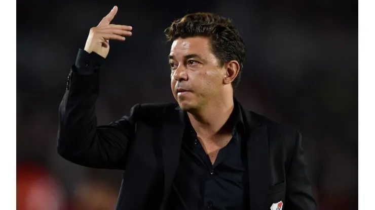 Marcelo Gallardo planifica la alineación de River.