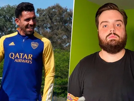 Ibai no tardó en nada en responderle a Tevez: "Quiero comer un asado contigo"