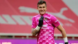 Gudiño no quiere pensar en una posible salida de Chivas. Fuente: Jam Media