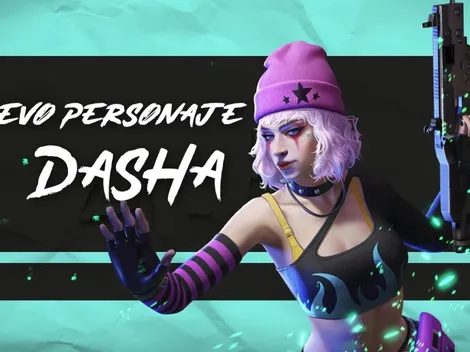 Dasha es la nueva personaje de Free Fire ¡Cuatro habilidades en una!