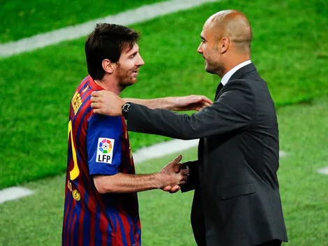 Guardiola reveló dónde le gustaría que Messi termine su carrera