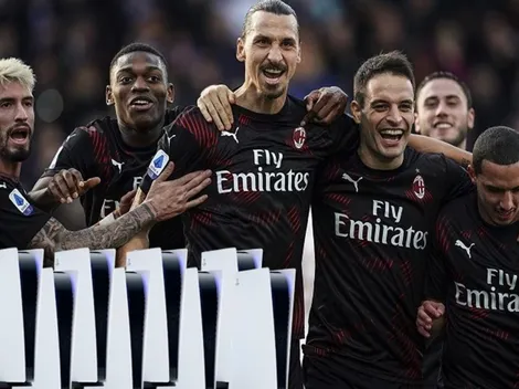 ¡San Zlatan! Ibrahimovic le regaló PS5 a sus compañeros del Milan