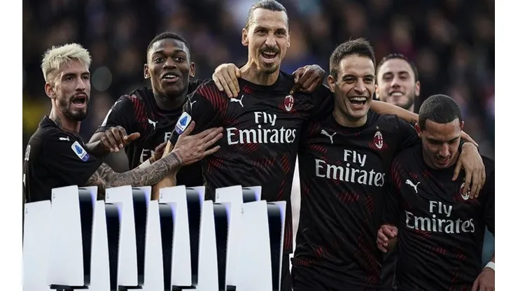 ¡San Zlatan! Ibrahimovic le regaló PS5 a sus compañeros del Milan
