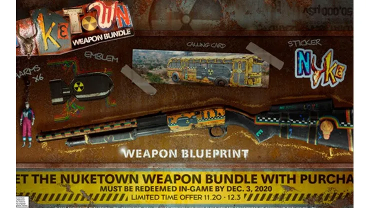 Obtén el Paquete de Armas de Nuketown gratis con CoD: Black Ops Cold War