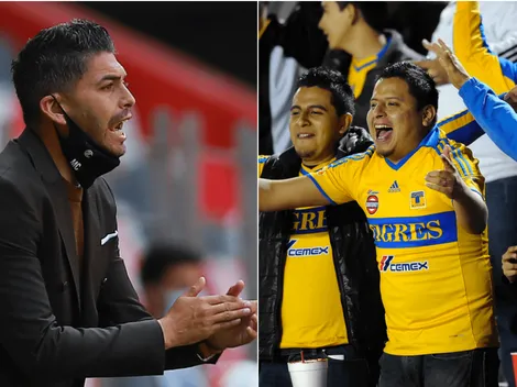 Carlos Morales volvió a calentar la previa del Tigres vs. Toluca