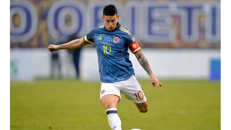 James Rodríguez, jugador del Everton y la Selección Colombia.