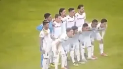 Los jugadores de Ayacucho fueron los que protagonizaron la escena.