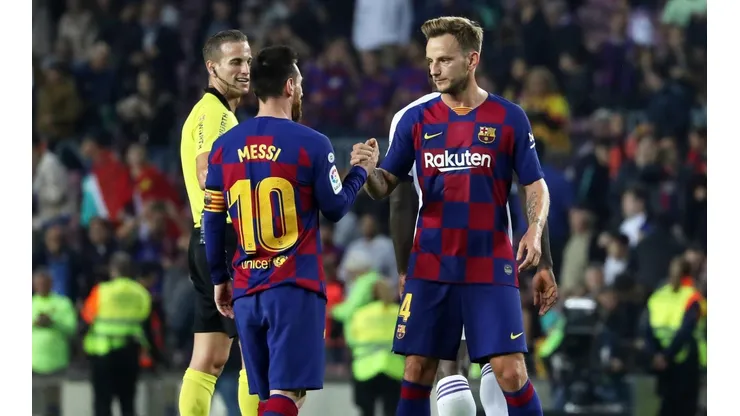 Rakitić, rendido a los pies de Messi: "Nunca sabrás lo mucho que significó para mí jugar a tu lado"