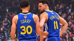 Stephen Curry y Klay Thompson