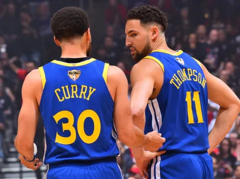 Curry dio una pista sobre la gravedad de la lesión de Thompson