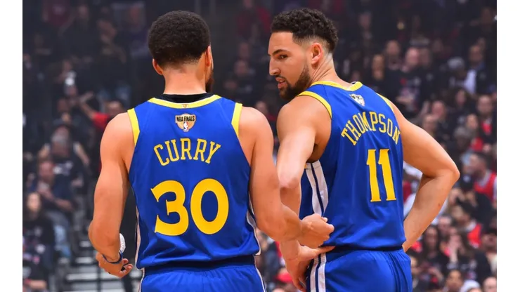 Stephen Curry y Klay Thompson