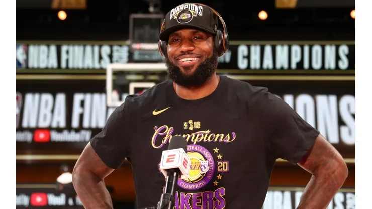LeBron James y su única aparición en el Draft de NBA