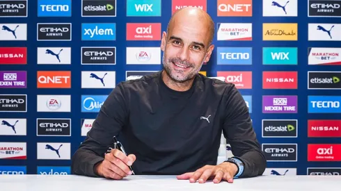 Oficial: Guardiola sigue en el Manchester City hasta 2023