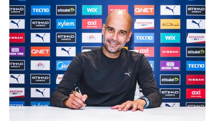 Oficial: Guardiola sigue en el Manchester City hasta 2023
