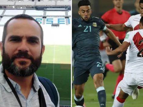 Coki Gonzales solo aprobó a dos integrantes de la selección peruana ante Argentina