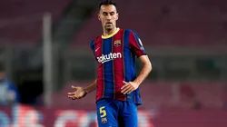 Barcelona confirmó que Sergio Busquets se pierde el partido contra Atlético Madrid