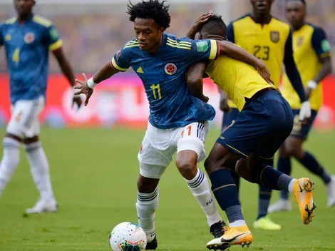 Cuadrado, el primer jugador de Colombia en aparecer en redes, tras la goleada