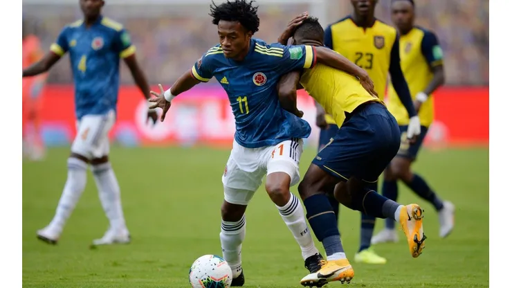 Cuadrado, el primer jugador de Colombia en aparecer en redes, tras la goleada