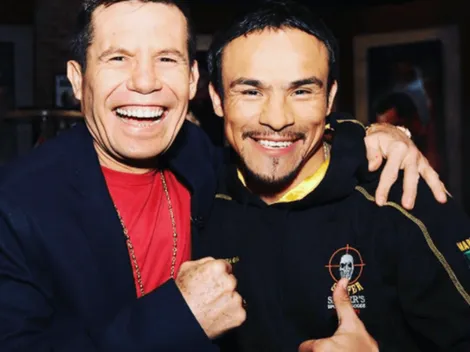 Julio César Chávez y Juan Manuel Márquez ahora también son campeones de la televisión