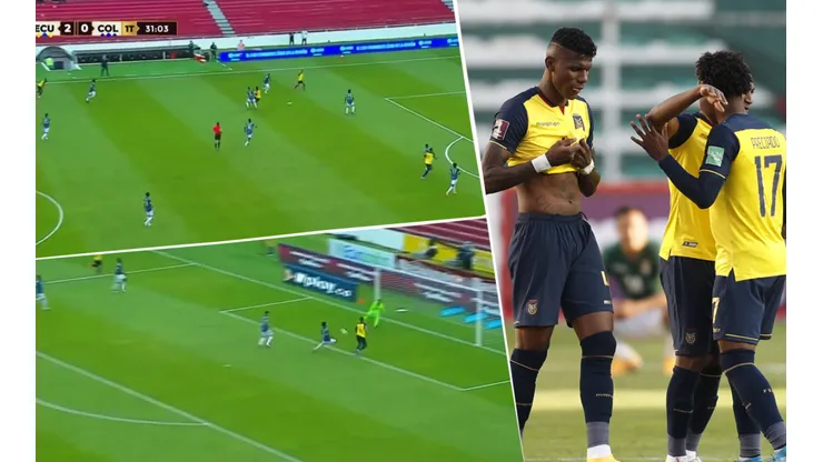 Es un baile total: Ecuador, a puro toque, ya le metió 4 a Colombia