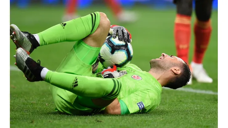 David Ospina, portero del Napoli y la Selección Colombia.