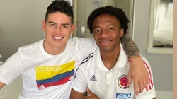 El mensaje de James y Cuadrado que ilusiona a todos antes del juego vs. Ecuador