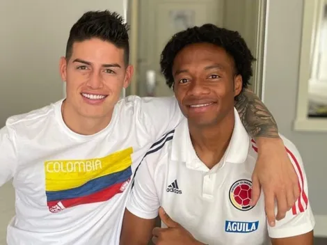 El mensaje de James y Cuadrado que ilusiona a todos antes del juego vs. Ecuador