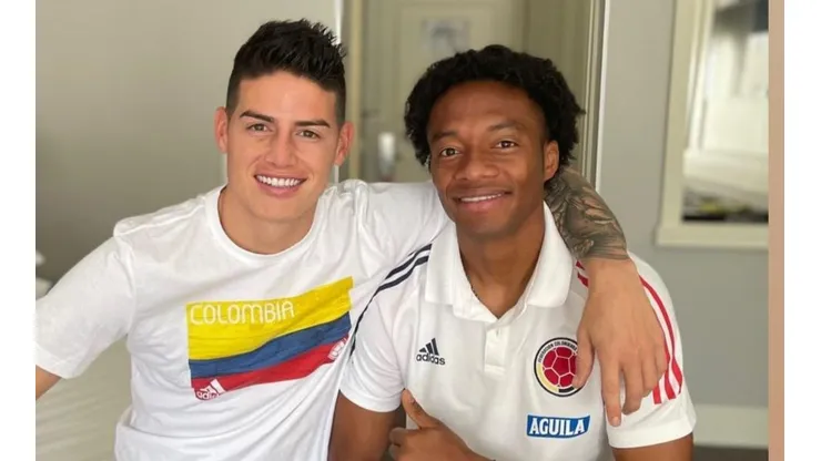 El mensaje de James y Cuadrado que ilusiona a todos antes del juego vs. Ecuador