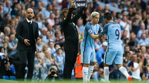 Foto de Samir Nasri, jugador de Manchester City.