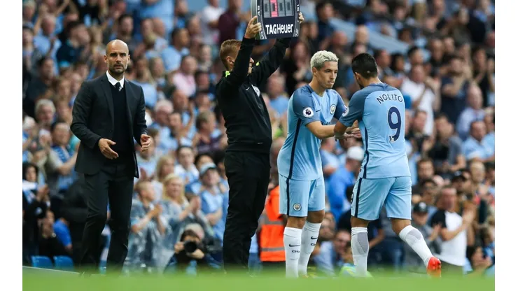 Foto de Samir Nasri, jugador de Manchester City.