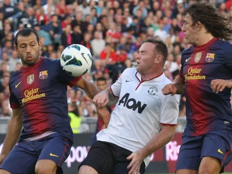 Puyol sorprendió a todos con una carta para Mascherano: "Un líder, un ganador"