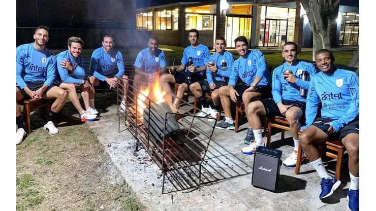 La foto que preocupa en River tras el positivo de coronavirus de Luis Suárez