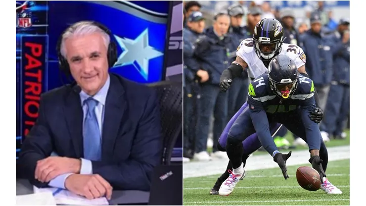 Raúl Allegre, analista de la NFL (@reallegrey Getty Images)