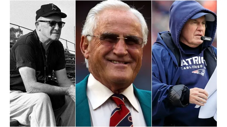 ¿Quiénes son los 10 entrenadores con más victorias en la historia de la NFL? (Getty Images)