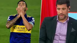 Seba Domínguez, sobre la patada de Tevez: "Esta jugada es el límite"