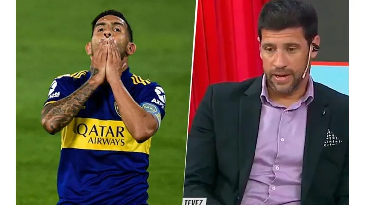 Seba Domínguez, sobre la patada de Tevez: "Esta jugada es el límite"