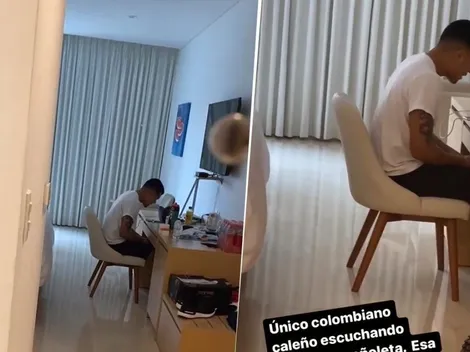 Cuadrado le pegó una 'boleteada' monumental a Jeison Murillo mientras cantaba